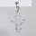 Clips  - Silver brass